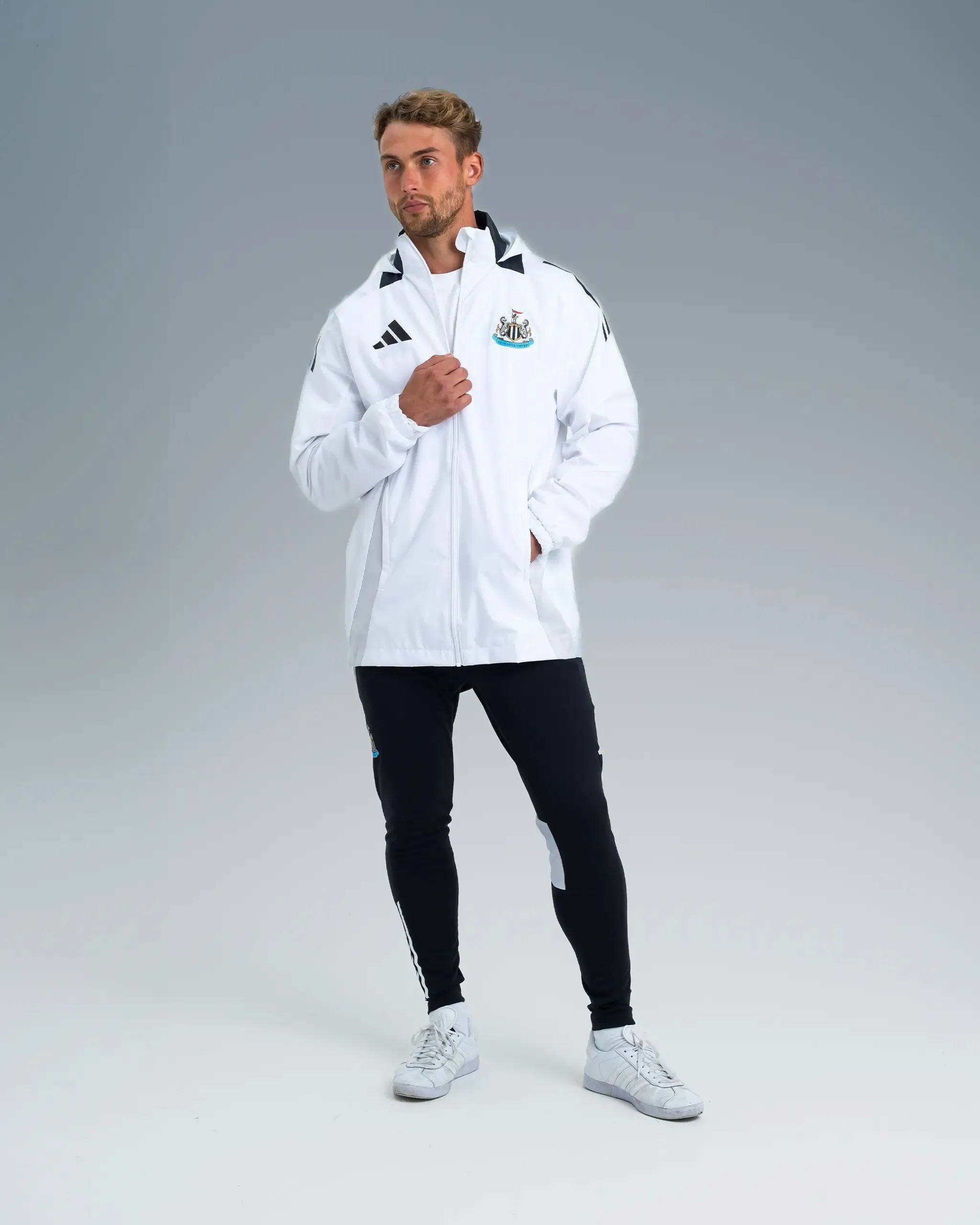 Newcastle United adidas Coach's Competition All Weather Jacket