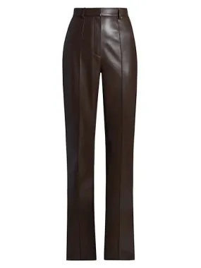 NW23PFPA00978 Leena high waist vegan leather pant