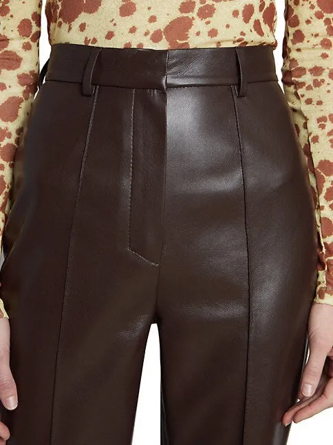 NW23PFPA00978 Leena high waist vegan leather pant