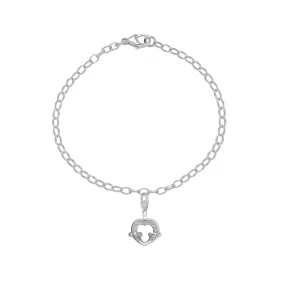 Ocean Heart Starter Charm Bracelet