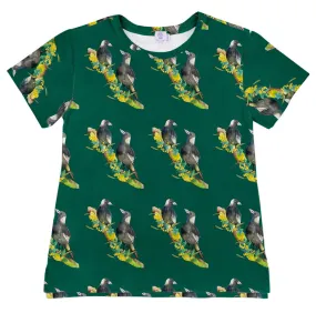 PREORDER Wattle Magpies Women's Short Sleeve Tee Shirt (Ships w/c 2nd Dec)
