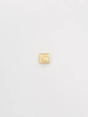"C" Letter Block