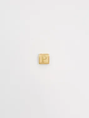 "P" Letter Block