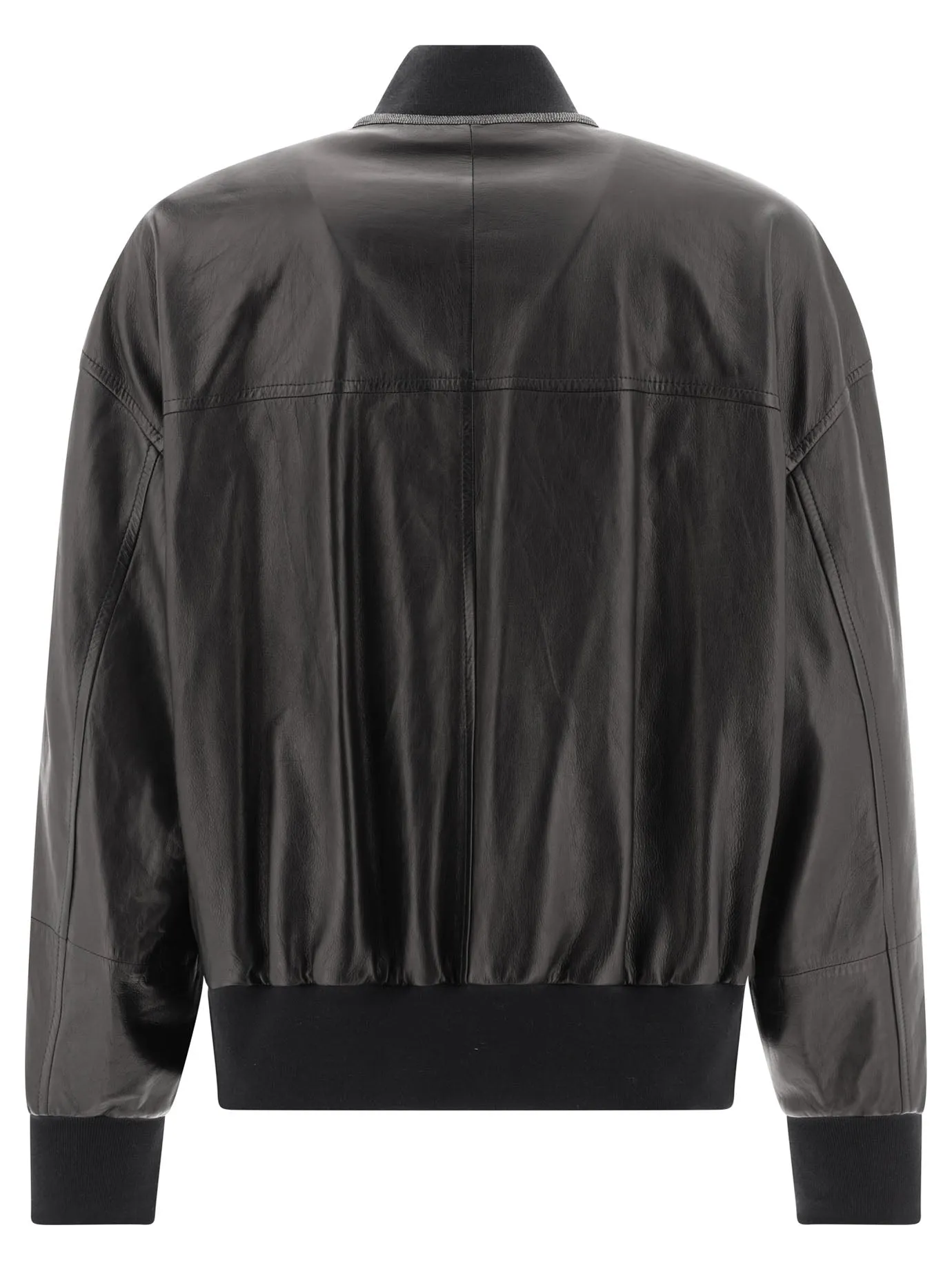 "PRECIOUS TRIM" BOMBER JACKET