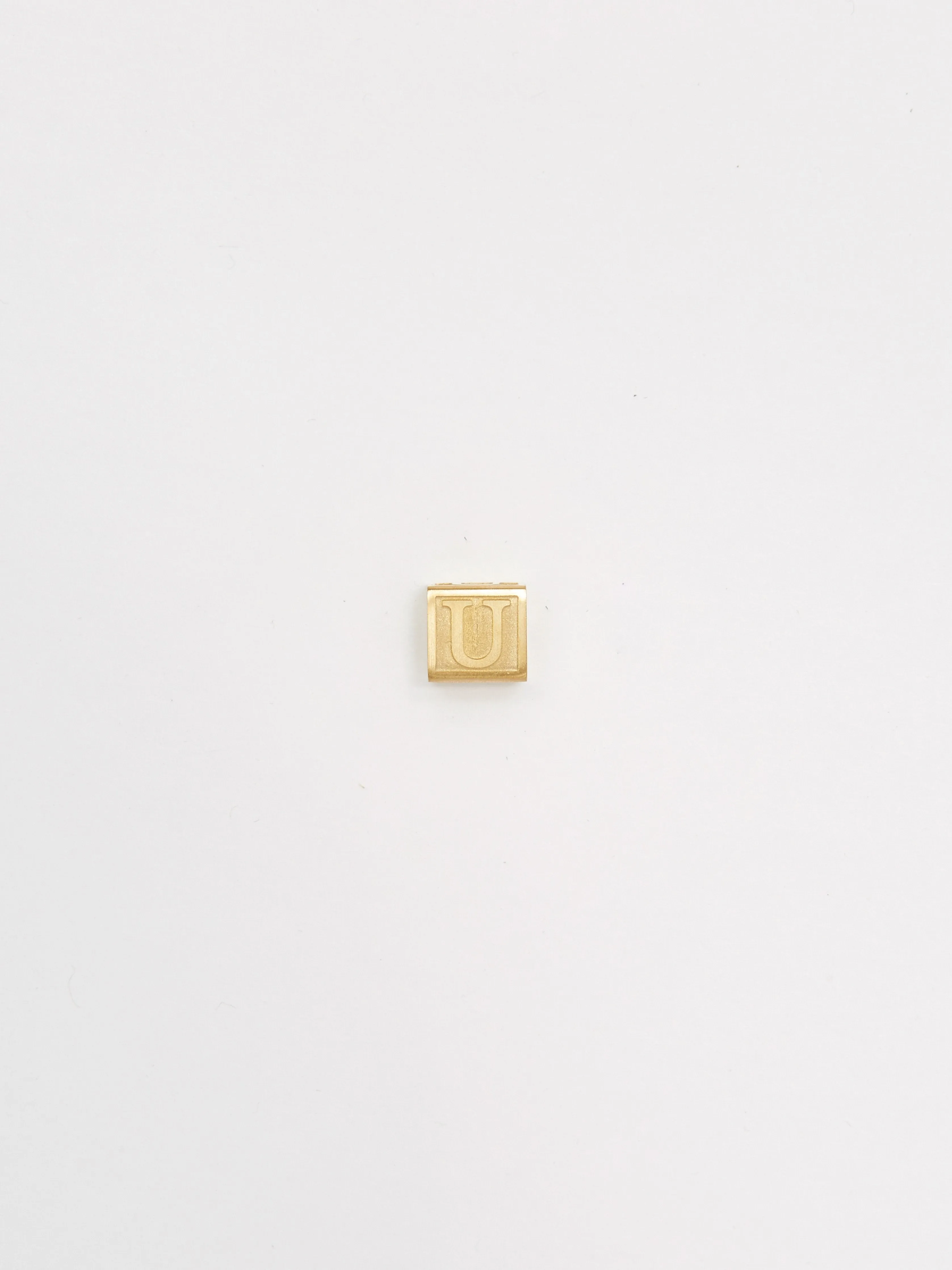"U" Letter Block