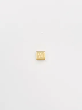 "W" Letter Block