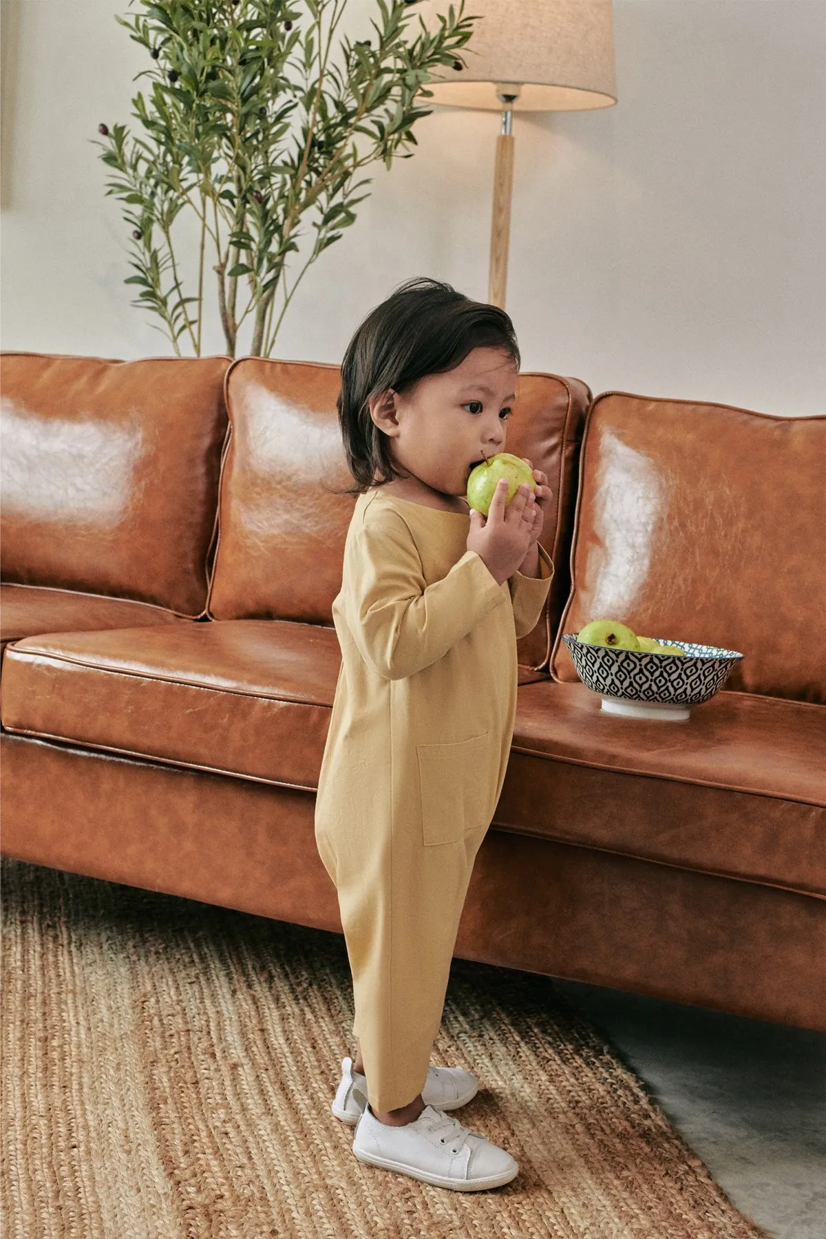 Rasa Sayang Babies Jumpsuit - British Khaki