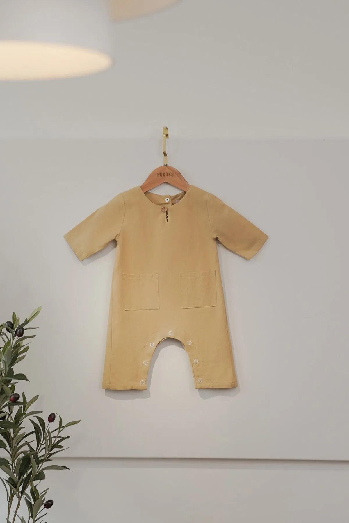 Rasa Sayang Babies Jumpsuit - British Khaki