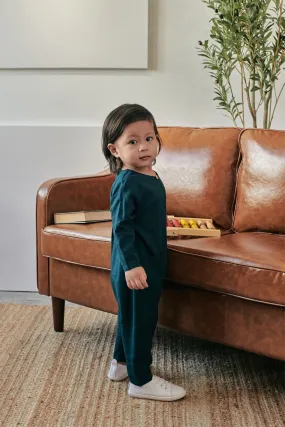 Rasa Sayang Babies Jumpsuit - Emerald Green