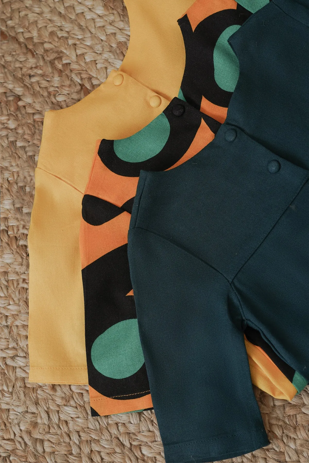 Rasa Sayang Babies Jumpsuit - Mustard
