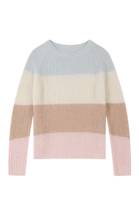 Ribbed Cashmere Sweatshirt | Multicolor