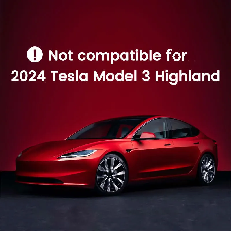 TAPTES® Black Seat Covers for Tesla Model 3, Black Seat Protectors for Tesla Model 3