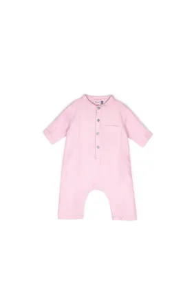 The Bayang Babies Baju Melayu Jumpsuit - Light Purple