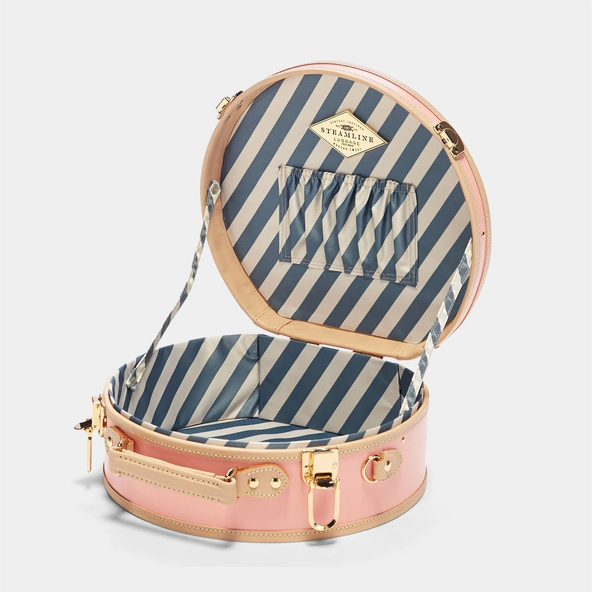The Correspondent - Pink Hatbox Small