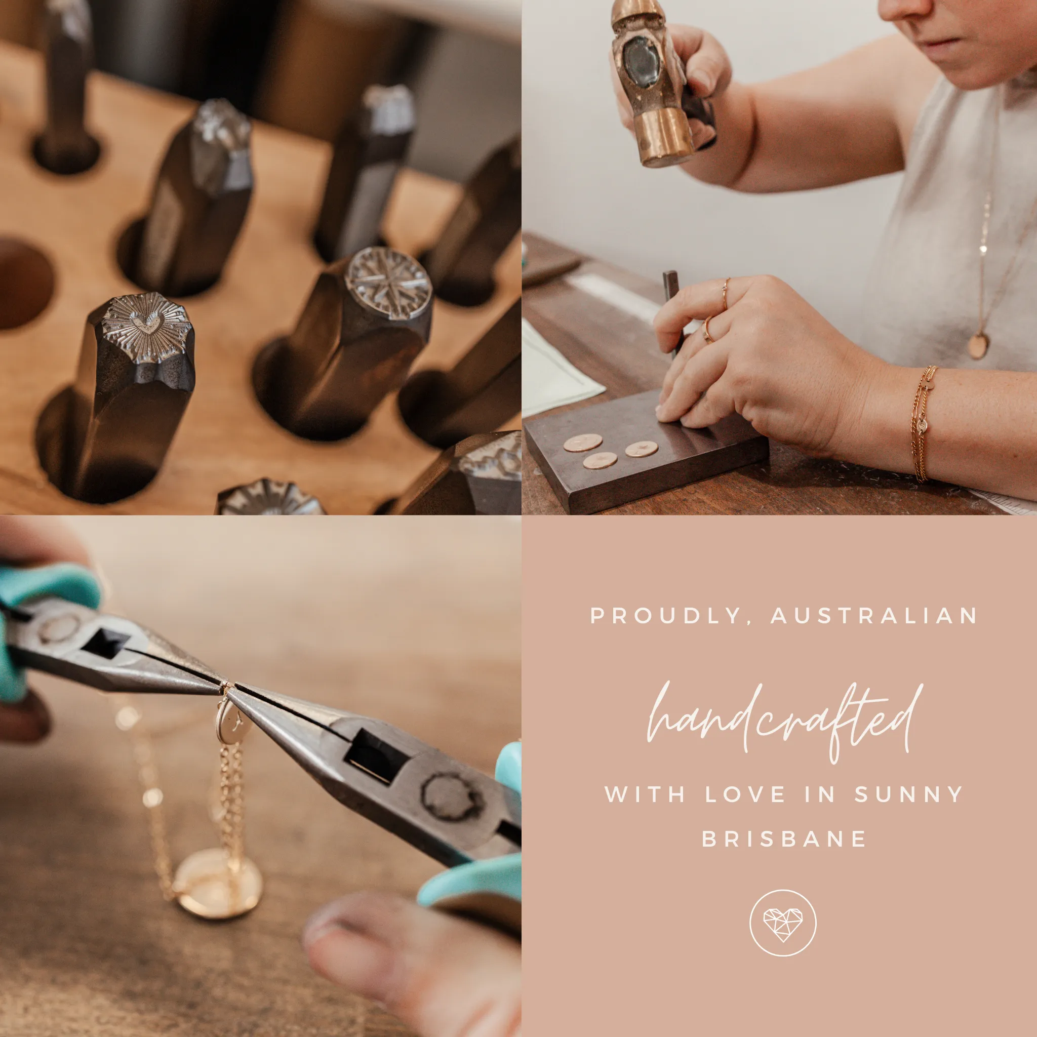 The Icon • Large Pendant Double Hole Necklace