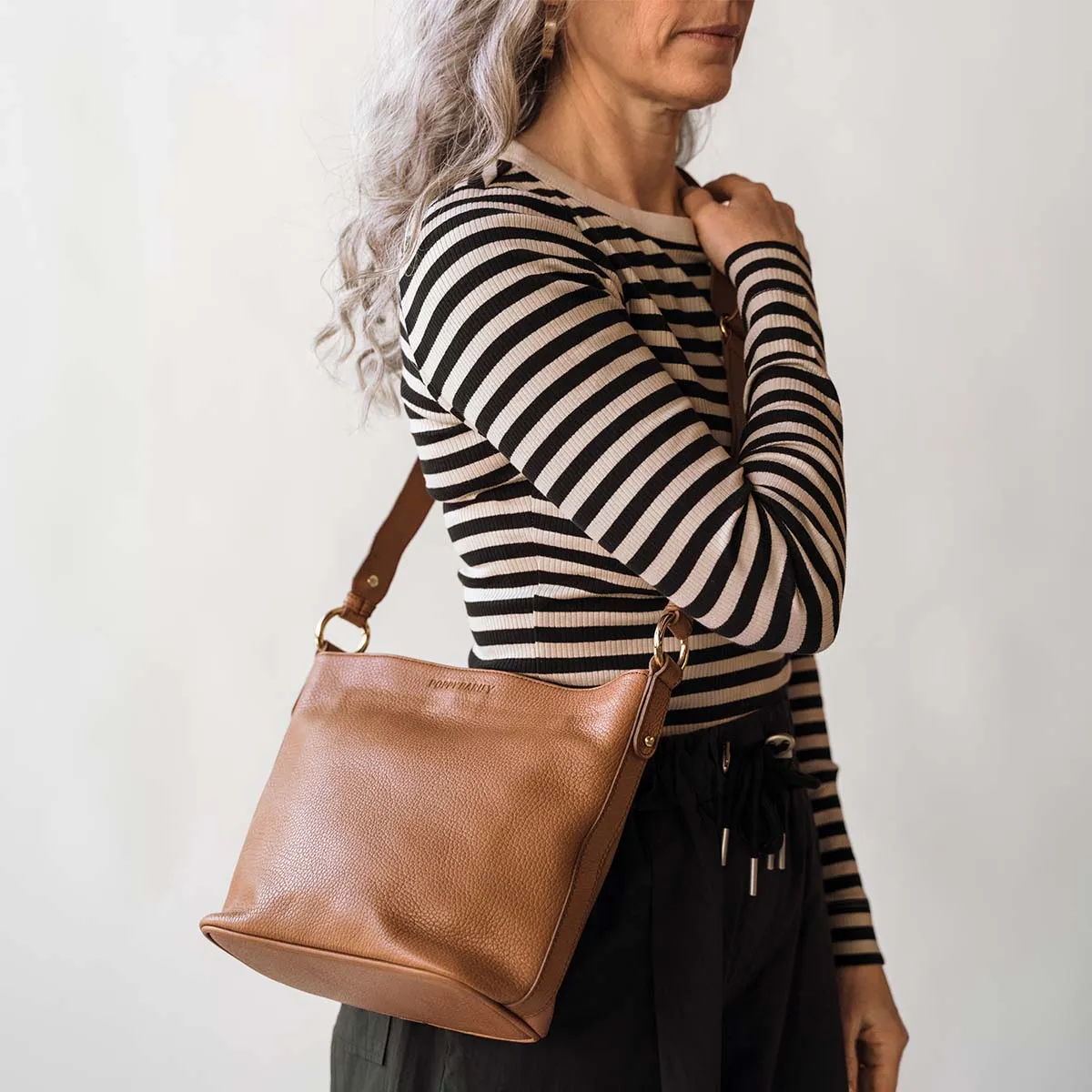 The Right Size Tote Almond Pebble