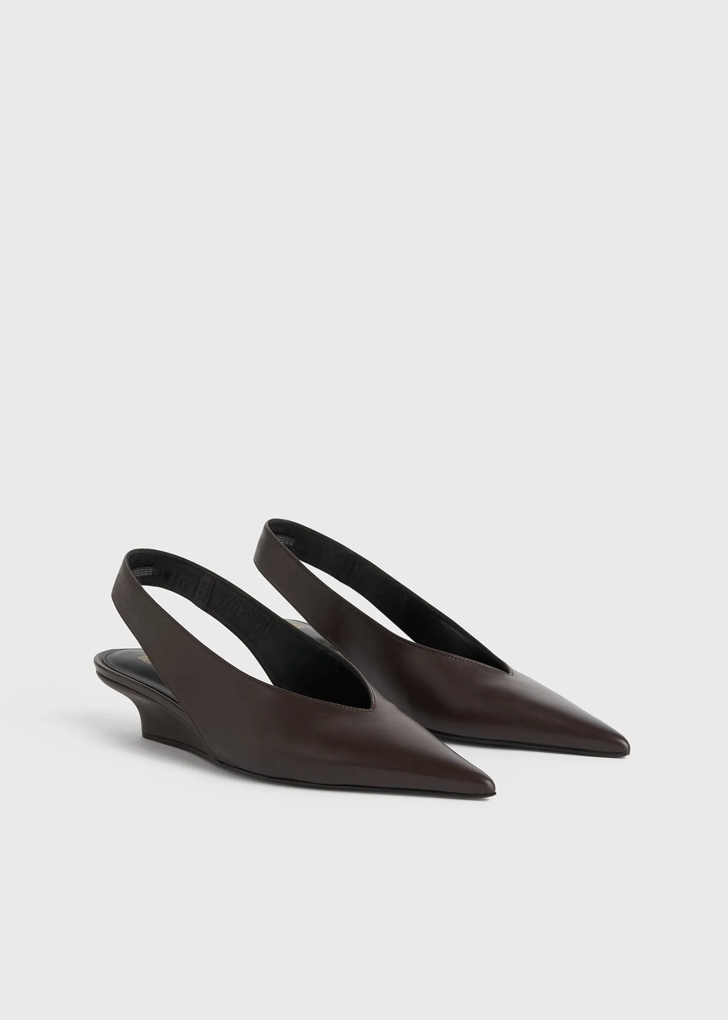 The Wedge-Heel Slingback bark