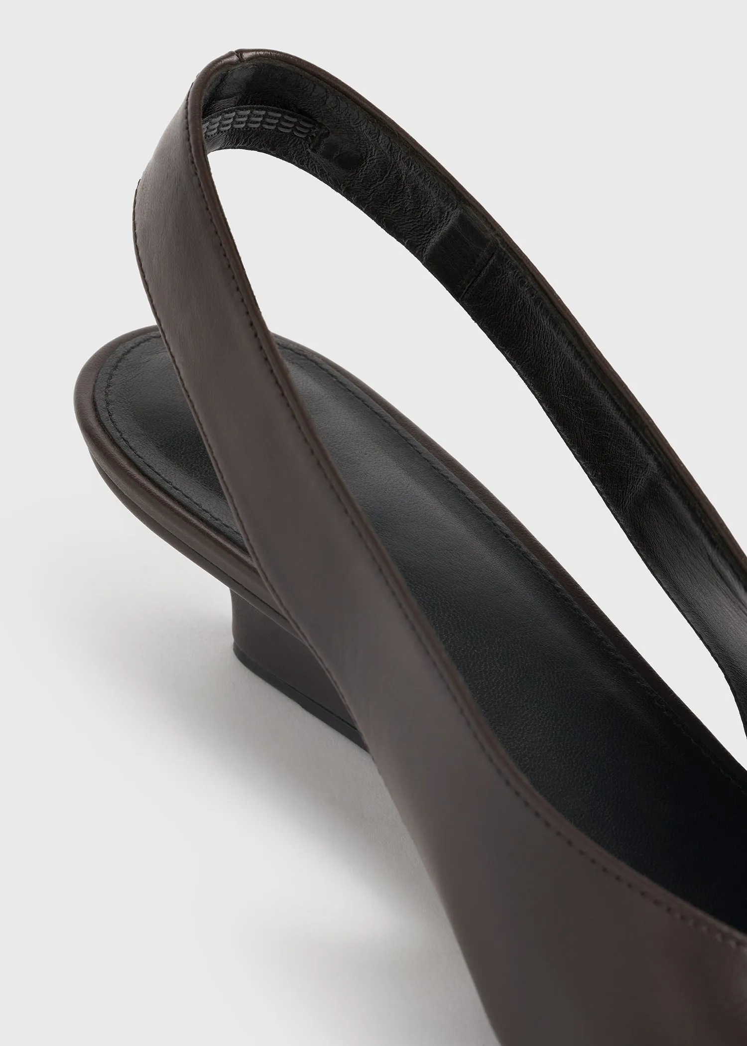 The Wedge-Heel Slingback bark