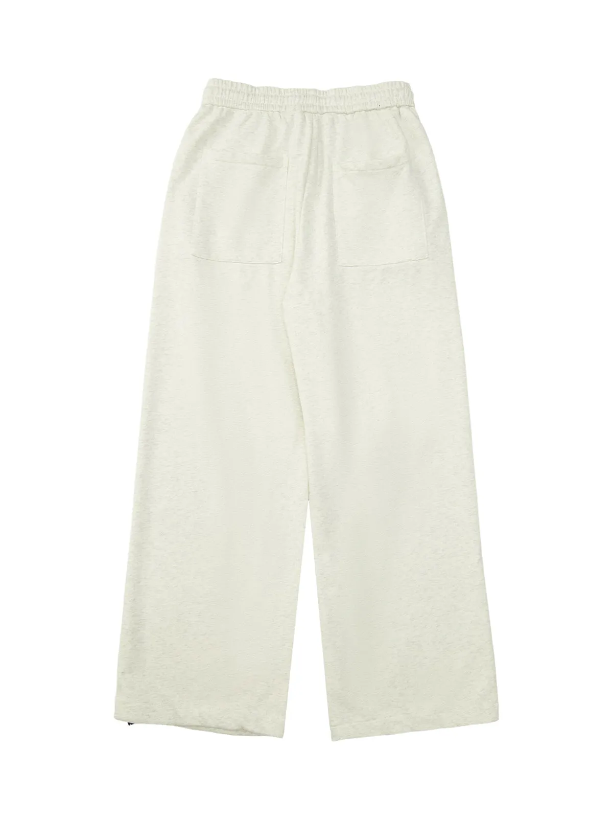 Thesupermade Cut Hole Angel Drawing Letter Pants