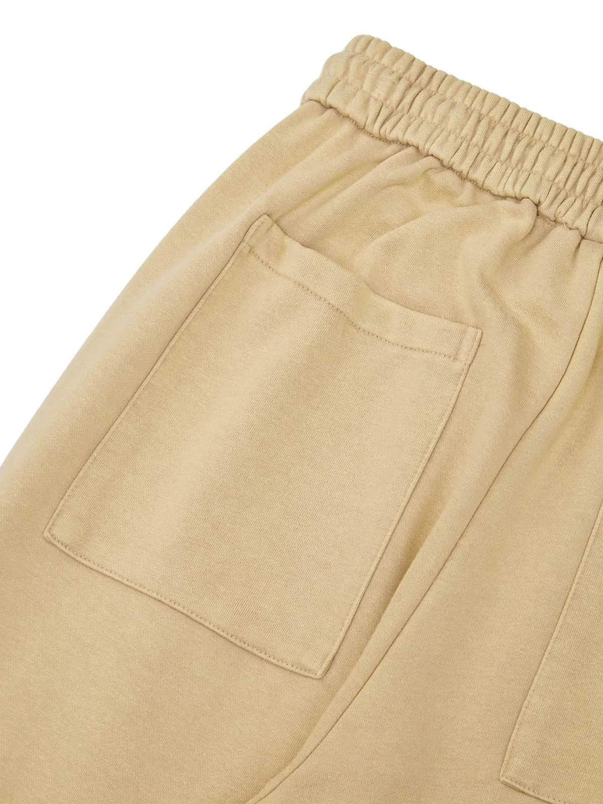 Thesupermade Cut Hole Angel Drawing Letter Pants