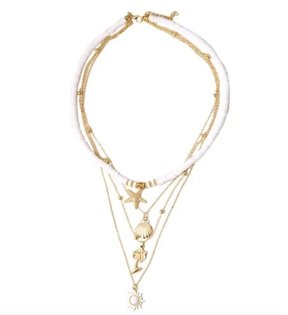 Tropical Dream Charm Necklace