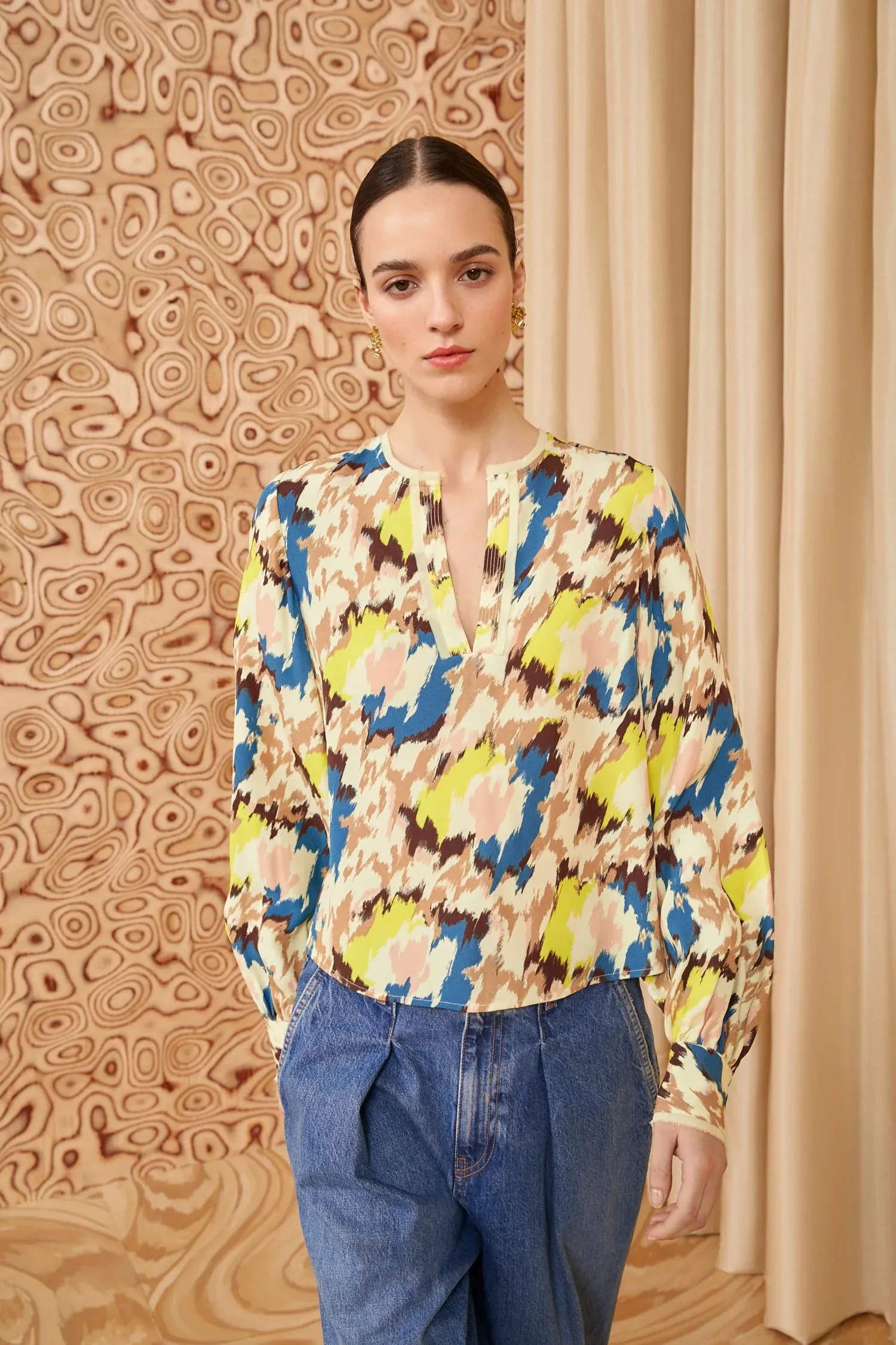 ULLA JOHNSON GRETA BLOUSE