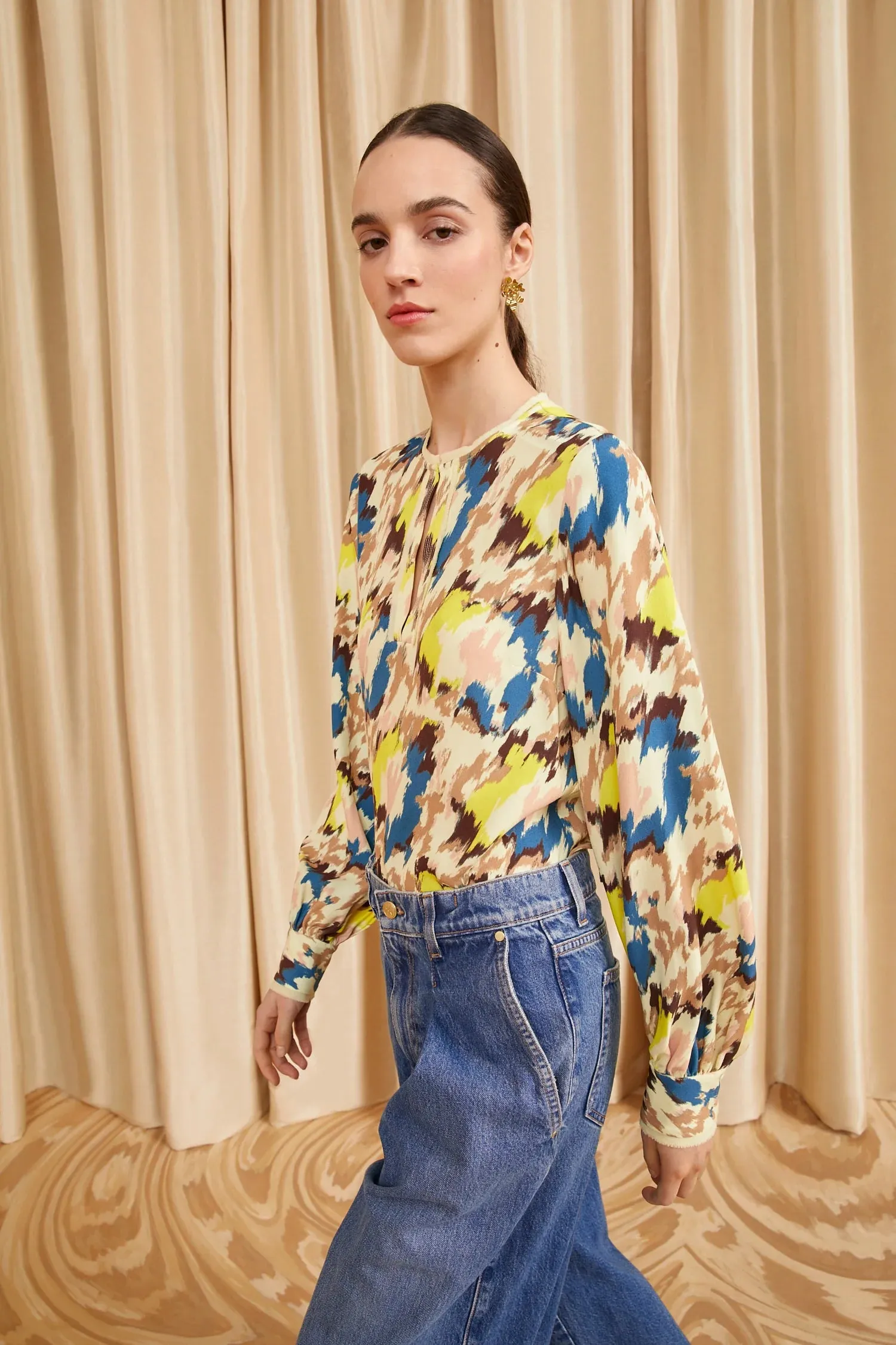 ULLA JOHNSON GRETA BLOUSE
