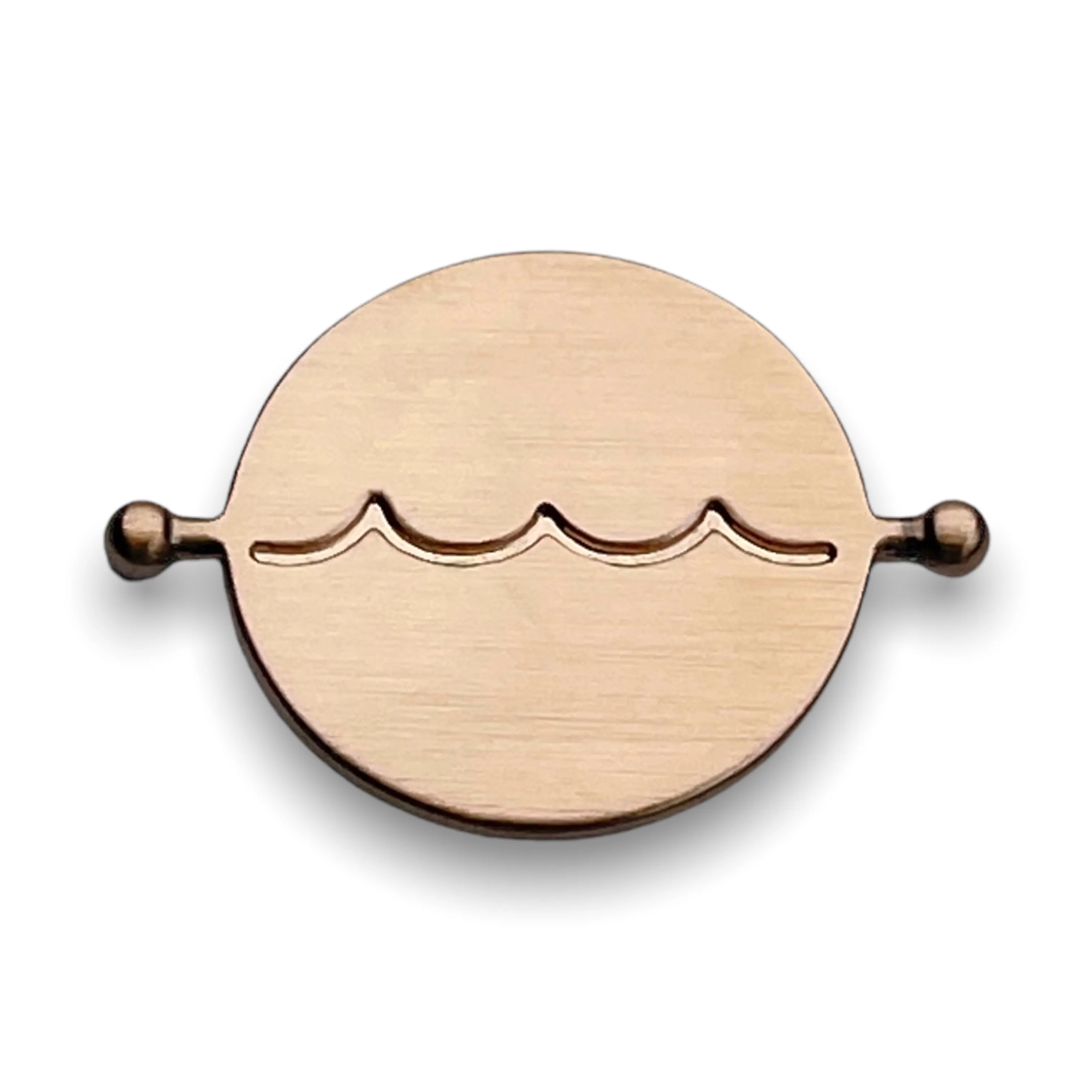 Wave & Anchor Symbol Element