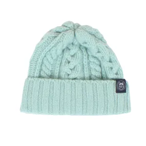 Women's Multi Cable Wool Beanie