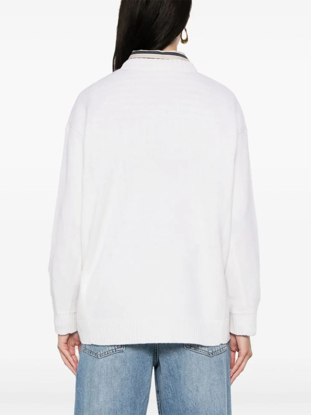 WOOL AND CASHMERE BLEND SWEATER
