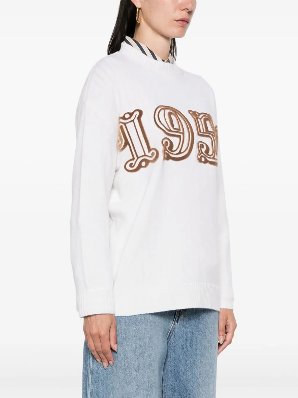 WOOL AND CASHMERE BLEND SWEATER